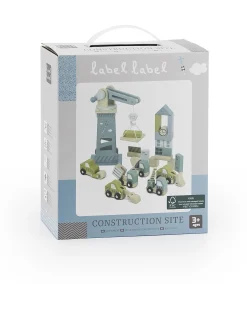 Cantiere Giocattolo in Legno FSC - Beige - 18+ m