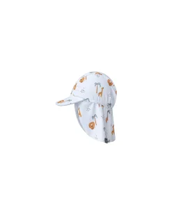 Cappellino Estivo con Copri Collo - Giungla - Tessuto SPF50+