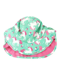 Cappellino Estivo con Falda Lunga Protettiva - UPF 50+ - Unity l'Unicorno
