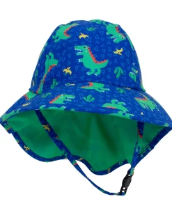 Cappellino Estivo con Falda Lunga Protettiva - UPF 50+ - Devin il Dinosauro