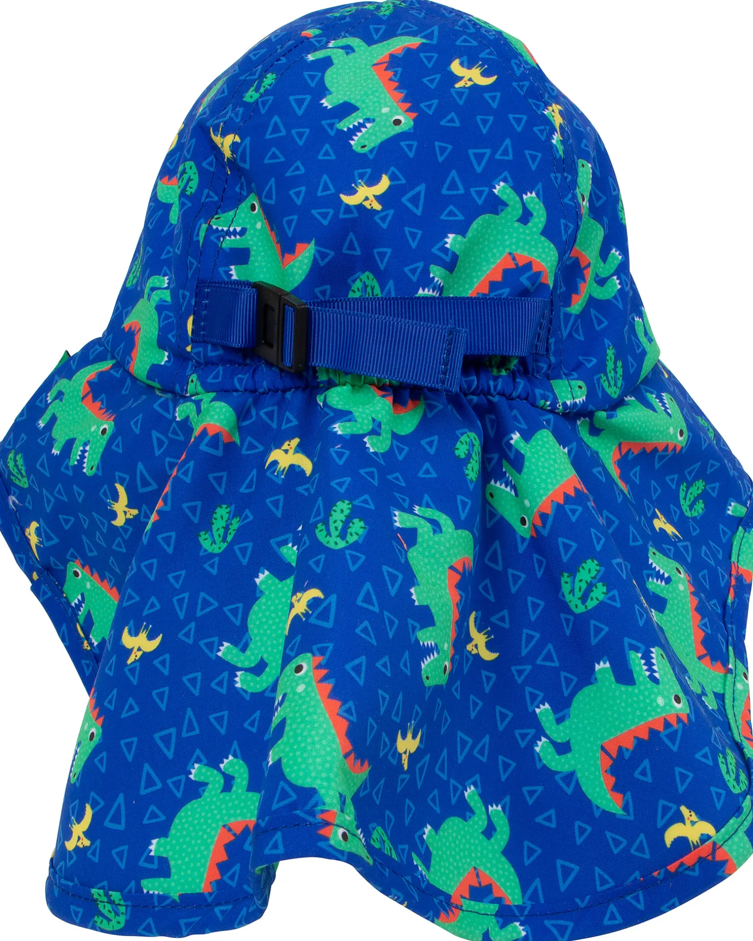 Cappellino Estivo con Falda Lunga Protettiva - UPF 50+ - Devin il Dinosauro