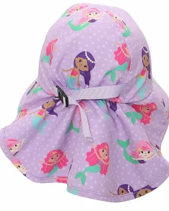 Cappellino Estivo con Falda Lunga Protettiva - UPF 50+ - Sirenetta
