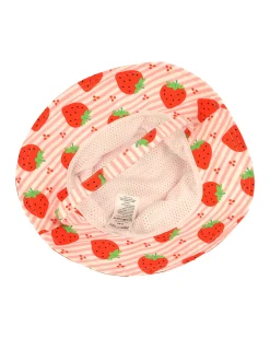 Cappellino Estivo da Pescatore - UPF 50+ - Fragola