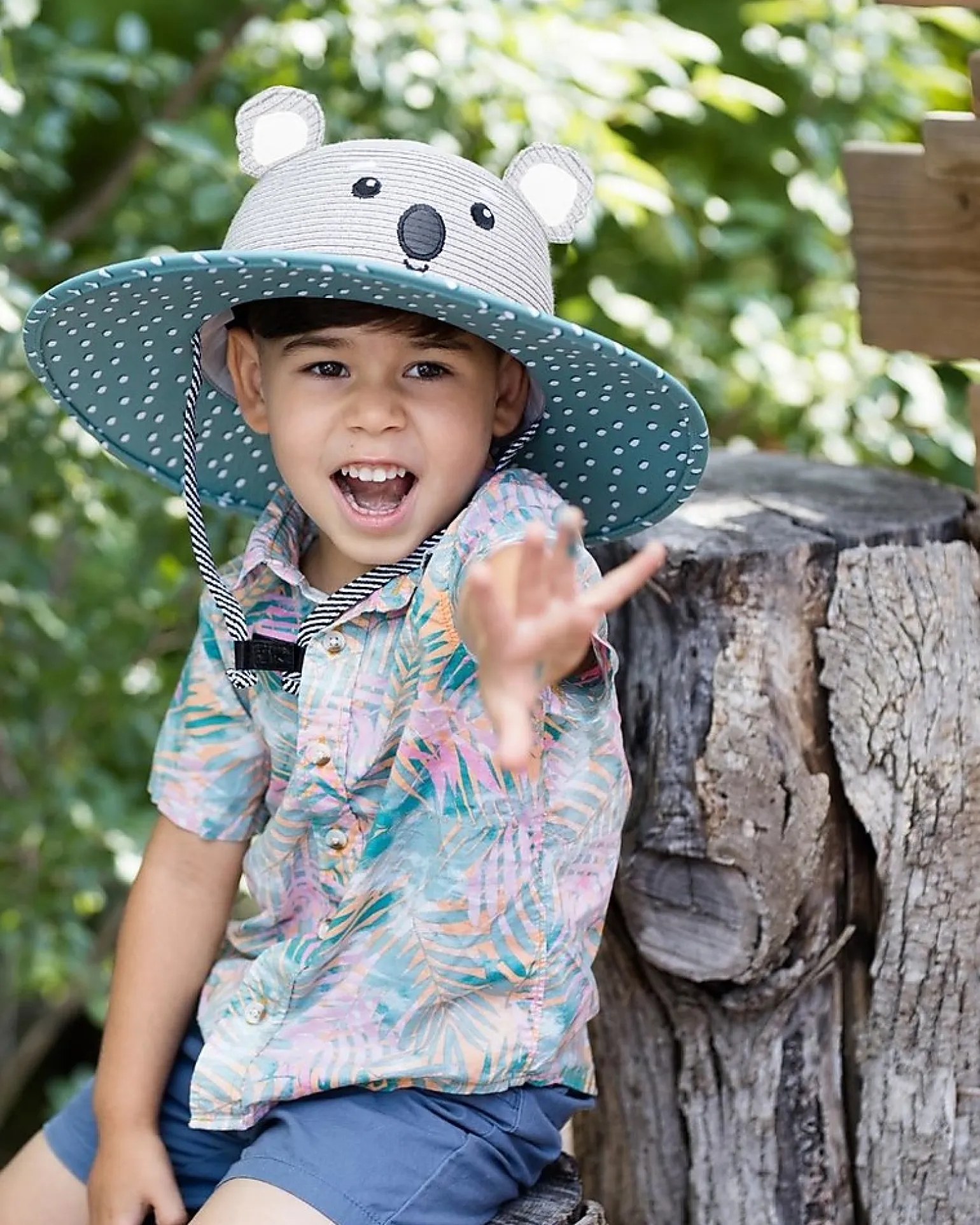 Cappello di Paglia Anti-UV SPF 50+ - Koala