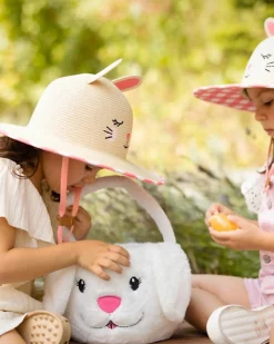 Cappello di Paglia Anti-UV SPF 50+ - Coniglietto