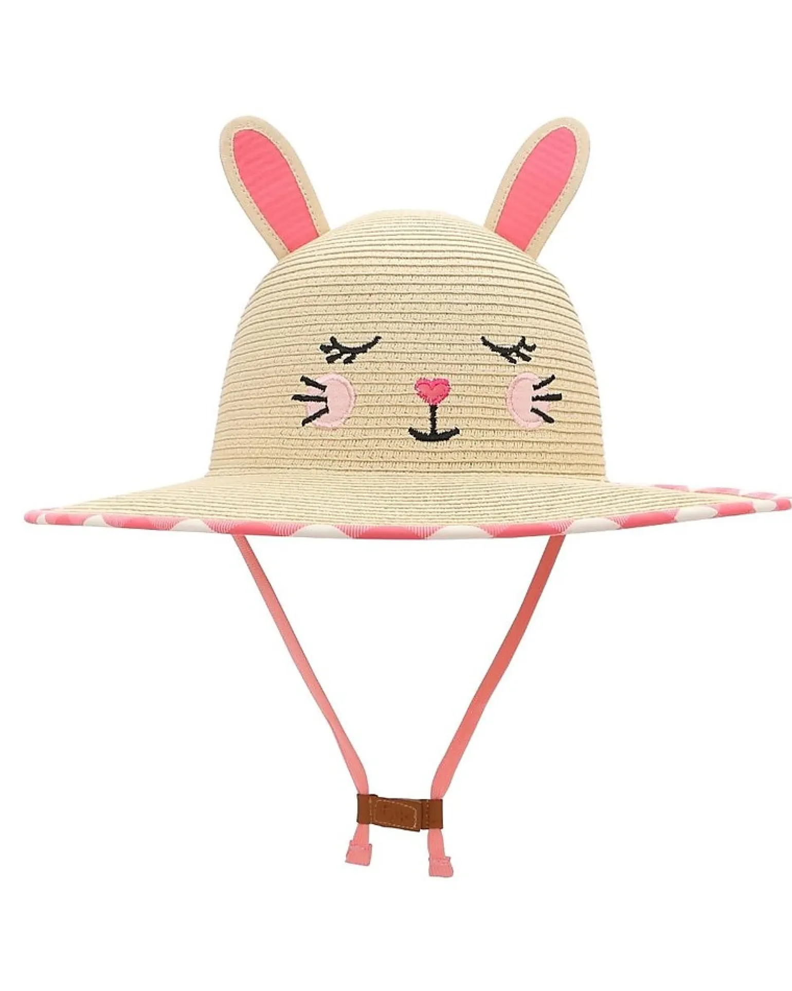 Cappello di Paglia Anti-UV SPF 50+ - Coniglietto