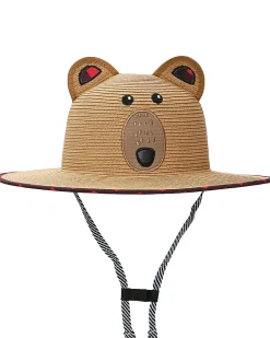 Cappello di Paglia Anti-UV SPF 50+ - Orso