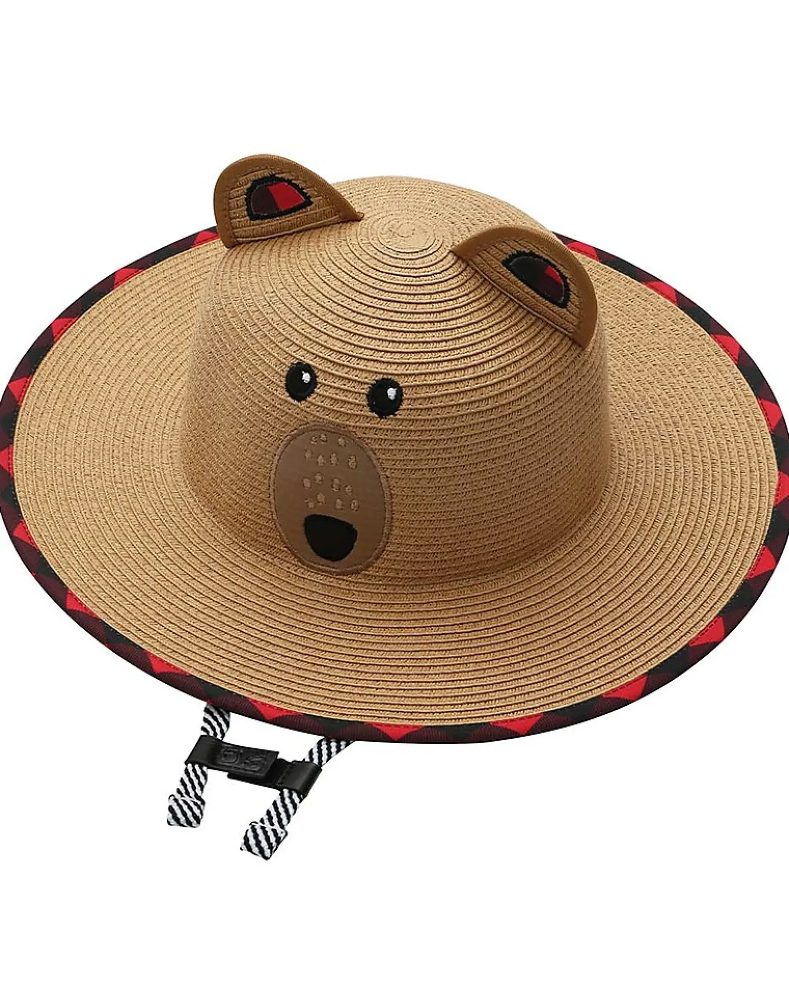 Cappello di Paglia Anti-UV SPF 50+ - Orso