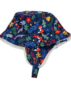 Cappello Invernale Bucket - Forest - Morbido Tessuto Sherpa