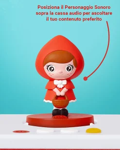 Cappuccetto Rosso - Personaggio Sonoro per Raccontastorie Faba