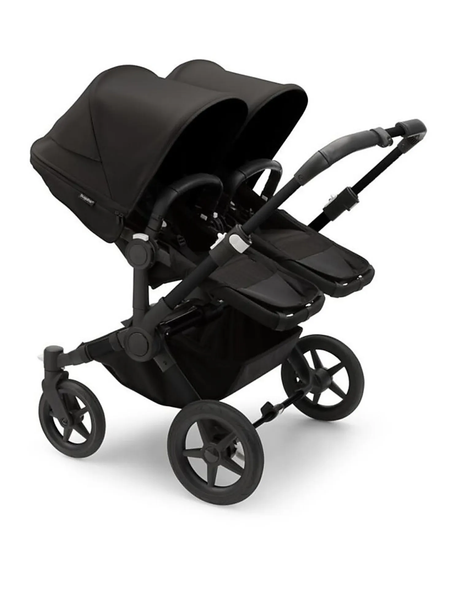 Carrozzina/Passeggino Donkey 5 Mono Completo - Nero - Si Converte in Gemellare in Soli 3 Click!