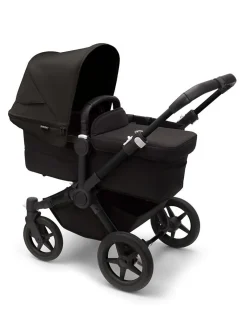 Carrozzina/Passeggino Donkey 5 Mono Completo - Nero - Si Converte in Gemellare in Soli 3 Click!