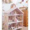 Casa delle Bambole - Rosa - In Legno