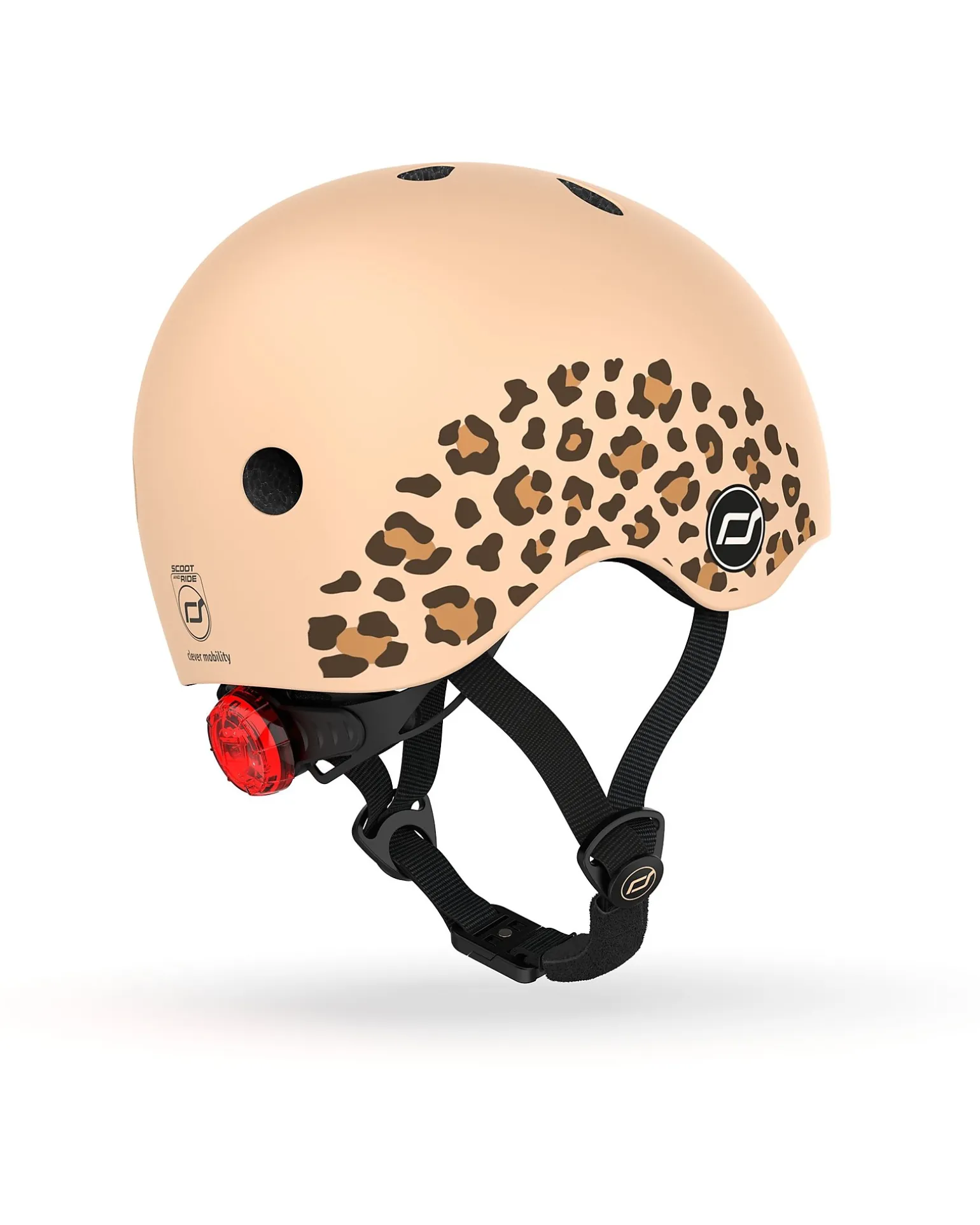 Casco Baby XXS-S -Leopardo - 45-51 cm