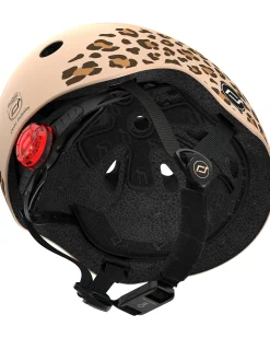 Casco Baby XXS-S -Leopardo - 45-51 cm