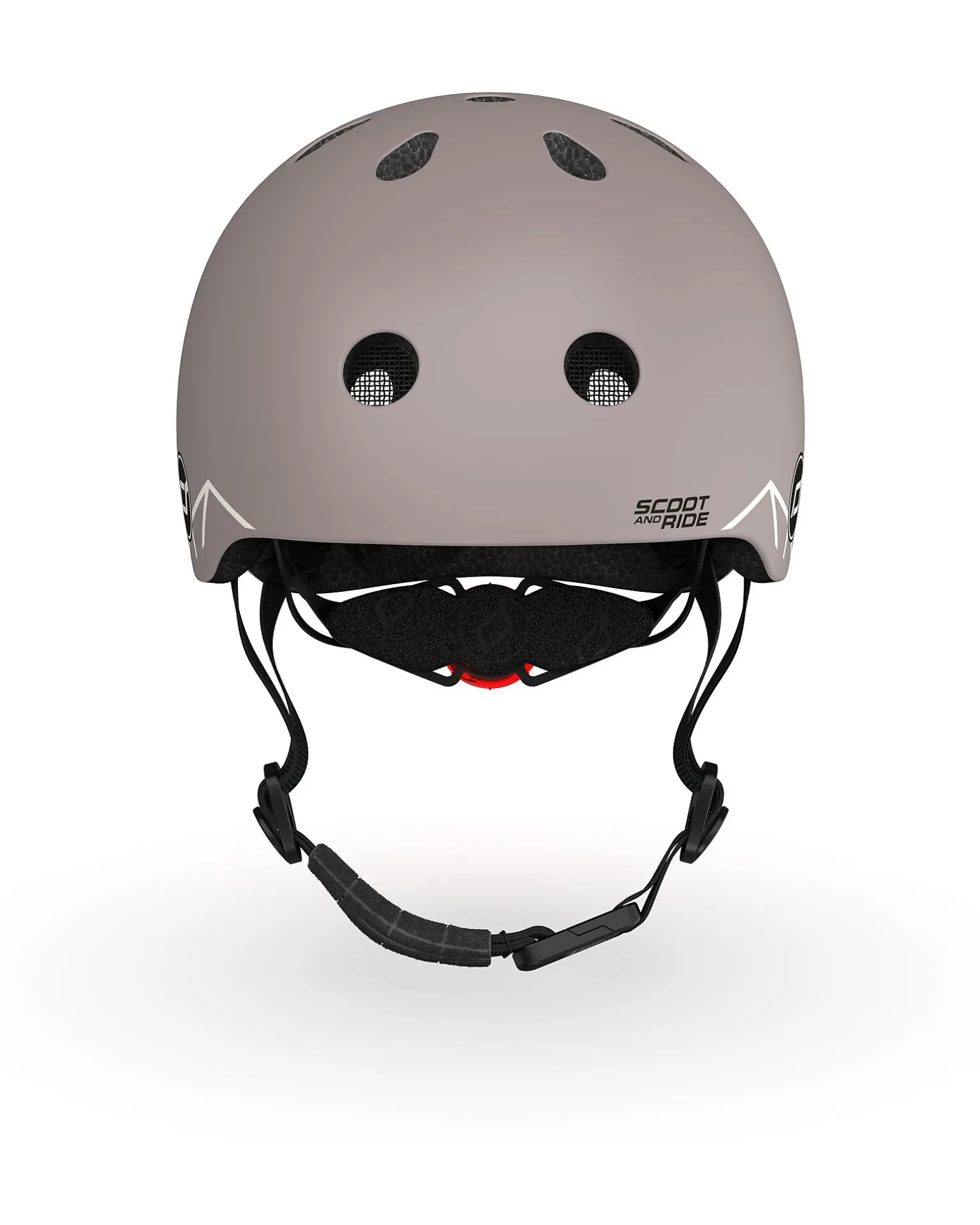 Casco Baby XXS-S - Linee Marroni - 45-51 cm