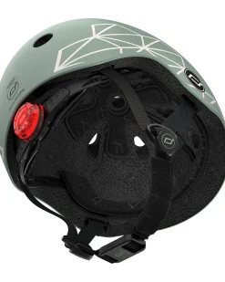 Casco Baby XXS-S - Linee Verdi - 45-51 cm