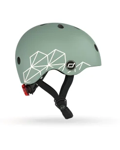 Casco Baby XXS-S - Linee Verdi - 45-51 cm