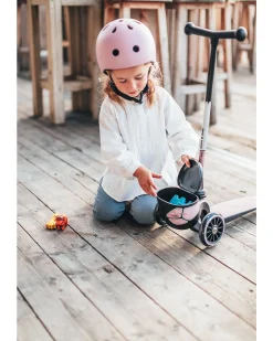 Casco Baby XXS-S - Rosa Riflettente - 45-51 cm