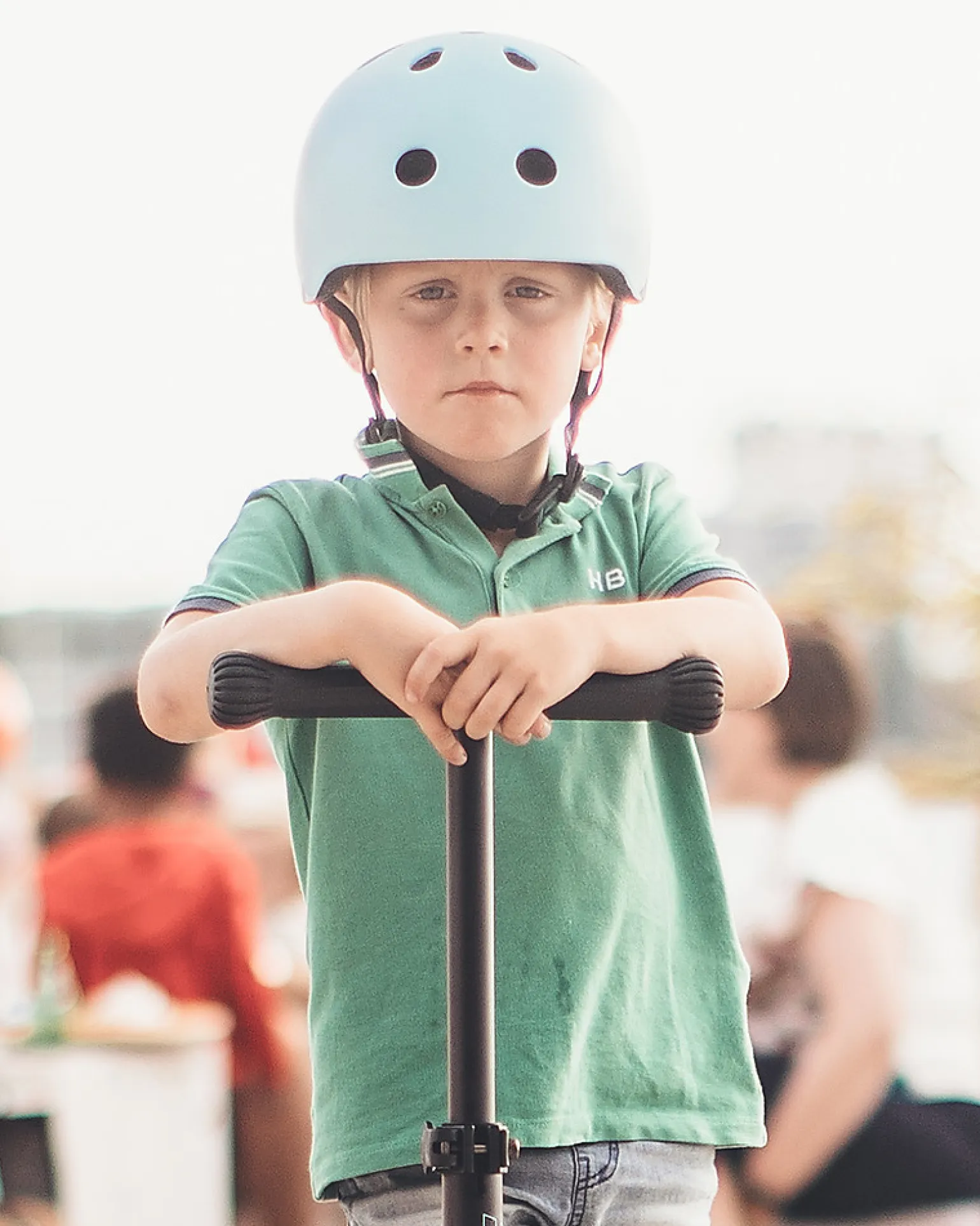 Casco Bambino S-M - Blu Mirtillo - 51-55 cm