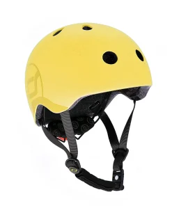Casco Bambino S-M - Giallo Limone - 51-55 cm
