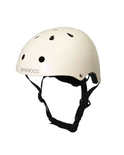 Casco Classico per Biciclette Crema - Per Bambini da 3 a 7 Anni!