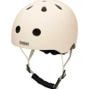Casco per Bici 45-51 cm - Crema Opaco - Chiusura Magnetica