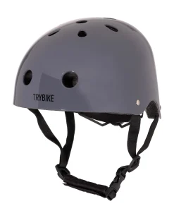 Casco per Bici - Graphite Grey - Calotta in ABS - Resistente Regolabile e Traspirante