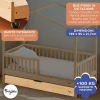Cassettone/Letto Estraibile Montessori Evi per Letti 200 x 90 cm - Doghe incluse