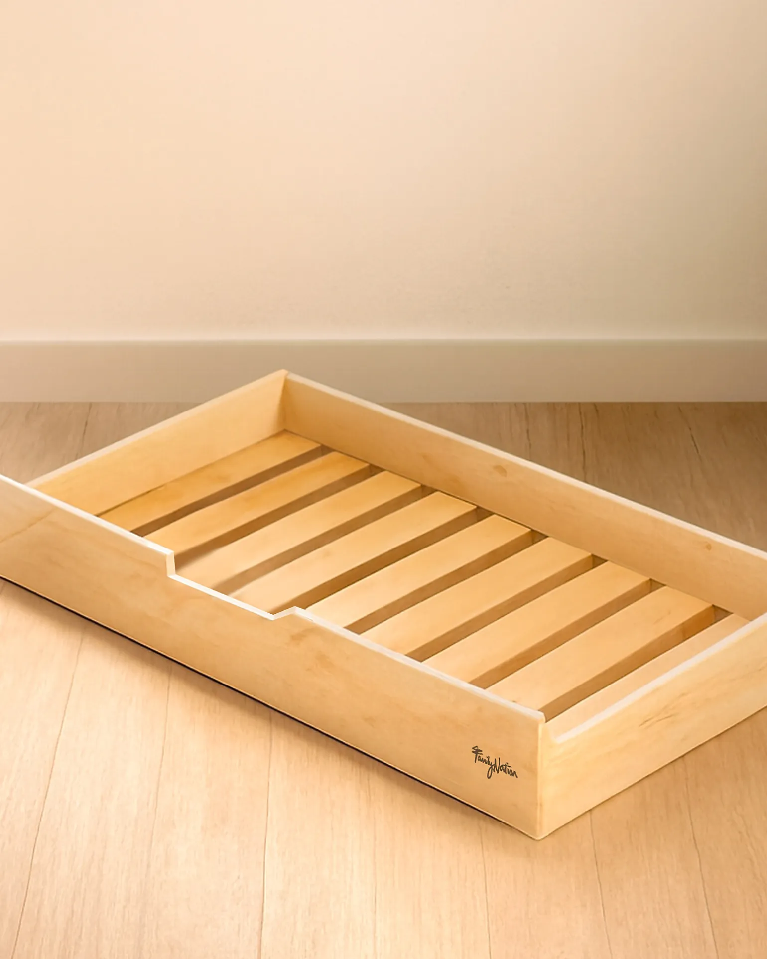 Cassettone/Letto Estraibile Montessori Evi per Letti 200 x 90 cm - Doghe incluse