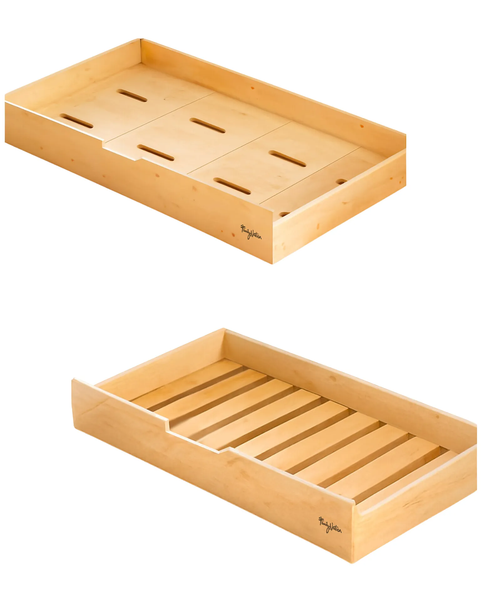 Cassettone/Letto Estraibile Montessori Evi per Letti 200 x 90 cm - Doghe incluse