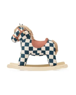 Cavallo a Dondolo - Miro - Scacchi - Petrolio e Bianco - 18m+