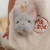 Charm Remy il Bulldog - Grigio - 14 x 13 x 10 cm - 100% Materiali Riciclati
