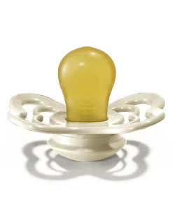 Ciuccio Supreme - Tettarella Simmetrica in Gomma Naturale - Avorio e Verde Salvia - Senza PBA, PVC e Flatati