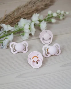 Ciuccio Supreme - Tettarella Simmetrica in Gomma Naturale - Haze e Rosa - Senza PBA, PVC e Flatati