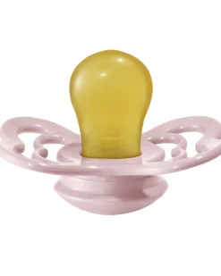 Ciuccio Supreme - Tettarella Simmetrica in Gomma Naturale - Haze e Rosa - Senza PBA, PVC e Flatati