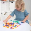 Conchiglie Traslucide - Rosso/Arancione/Giallo/Verde/Blu/Viola - da 3 Anni - Per Lavagna Luminosa