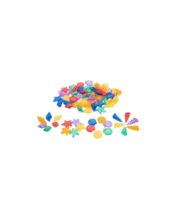 Conchiglie Traslucide - Rosso/Arancione/Giallo/Verde/Blu/Viola - da 3 Anni - Per Lavagna Luminosa
