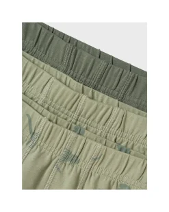 Confezione da 3 Boxer - Verde Agave - Dinosauri - Cotone Bio