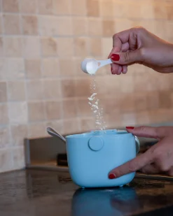 Contenitore per Latte in Polvere o Snack - Blue - Con Misurino