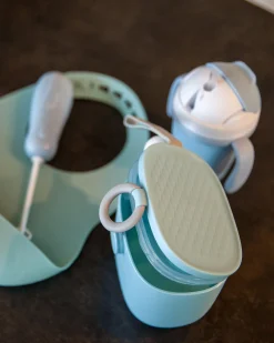 Contenitore per Latte in Polvere o Snack - Blue - Con Misurino