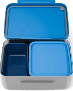 Contenitore Porta Pranzo in Acciaio Inox - Stelle - 17x7x14 cm