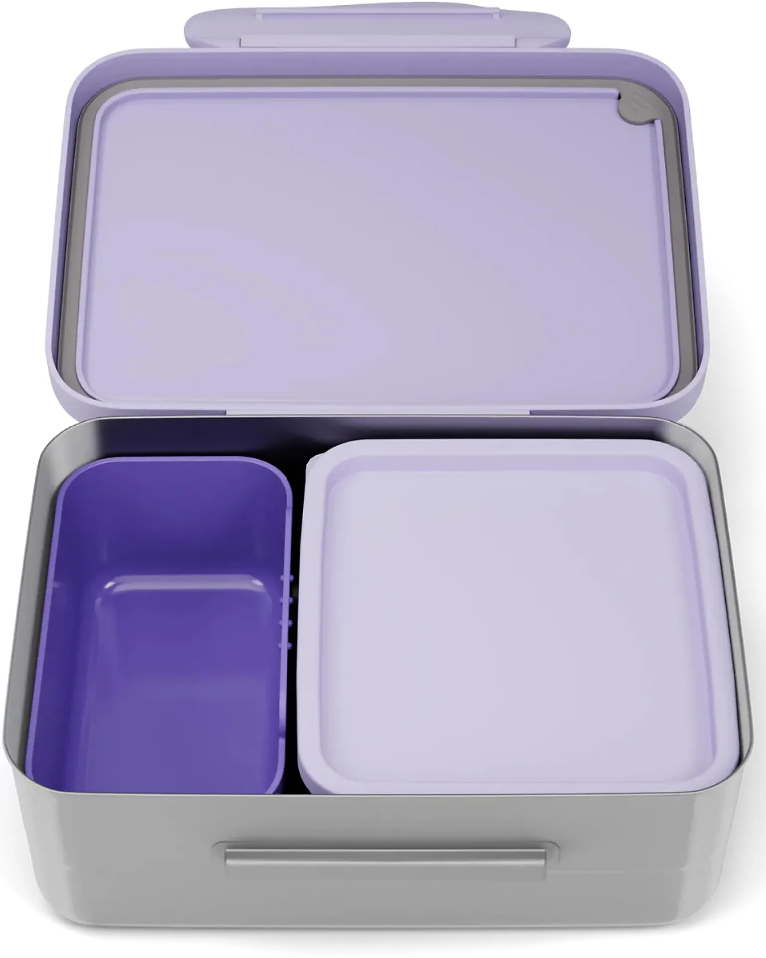 Contenitore Porta Pranzo in Acciaio Inox - Farfalle - 17x7x14 cm