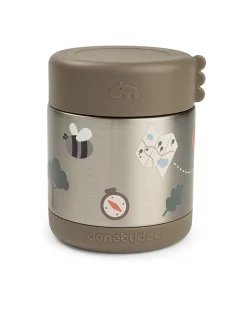 Contenitore Termico Cibo in Acciaio Inox - Tiny Trails - Sabbia - 300 ml