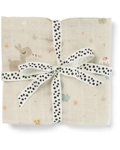 Copertina Milleusi - Celebration - Sabbia - 100% Cotone OEKO-TEX - 120x120cm