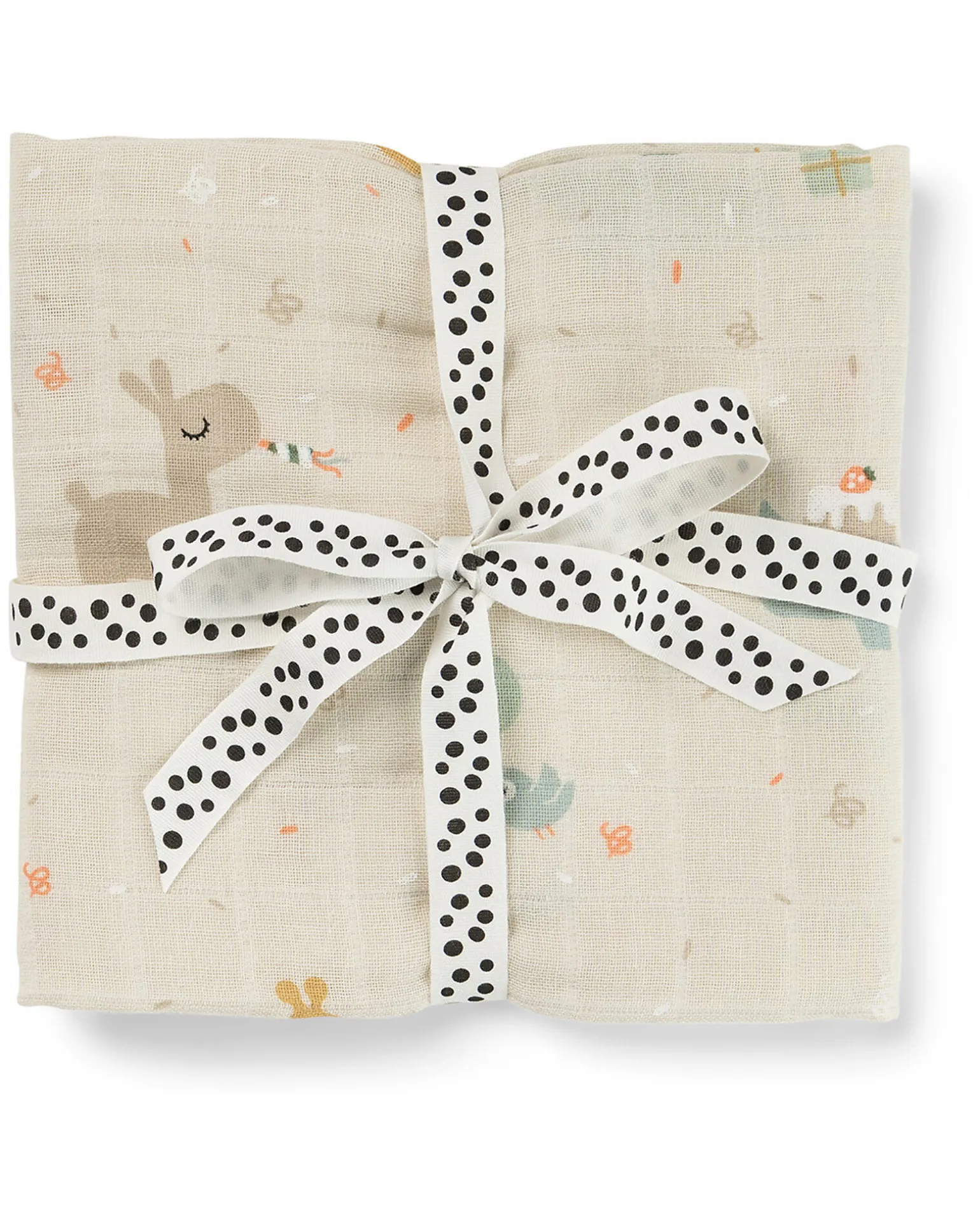 Copertina Milleusi - Celebration - Sabbia - 100% Cotone OEKO-TEX - 120x120cm