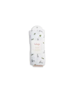 Copertina Swaddle 100x100 cm - Coniglietti - 100% Mussola di Cotone