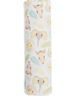 Copertina Swaddle 120 x 120 cm - Giungla - 100% mussola di cotone