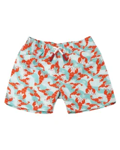 Costume da Bagno a Pantaloncino - Tessuto Traspirante - Logan l'Aragosta - UPF 50+
