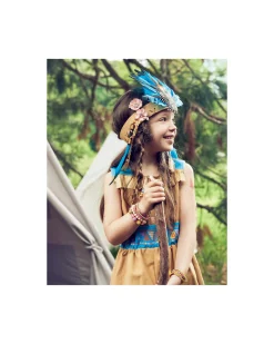 Costume da Indiano Lusya - Giallo - Divertimento e Immaginazione!